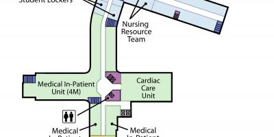 Kaart van St. Joseph ' s Health centre Toronto niveau 4