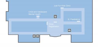 Kaart van St. Joseph ' s Health centre Toronto OLM niveau 3