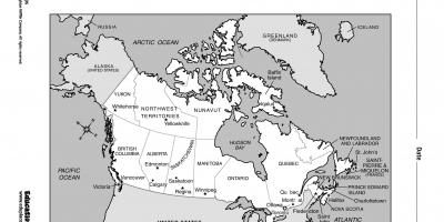 Kaart van Toronto canada